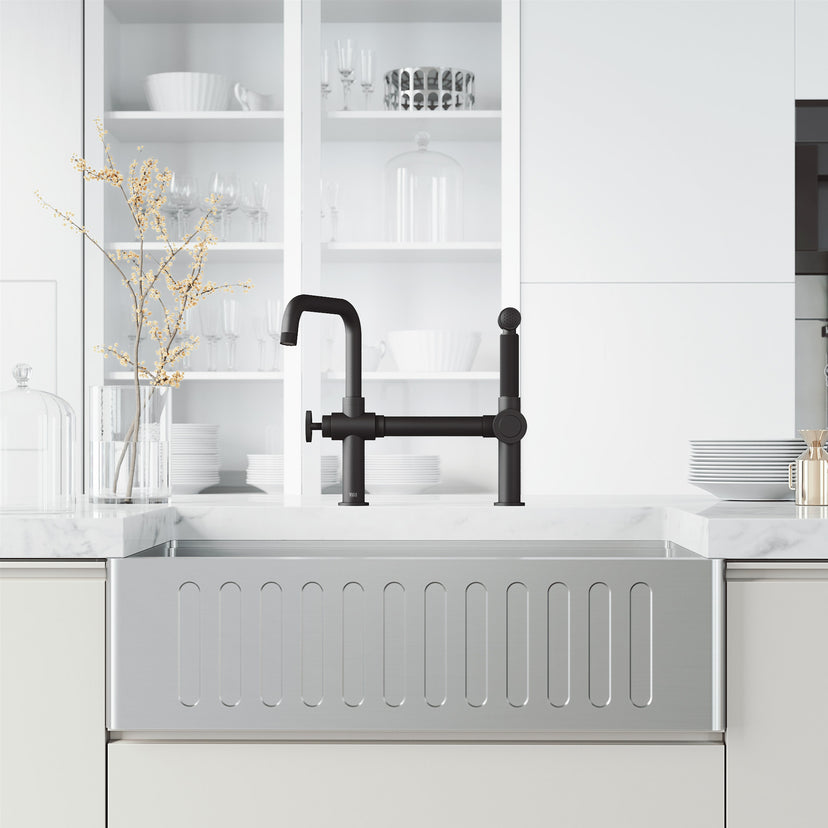Cass Kitchen Faucet With Sprayer