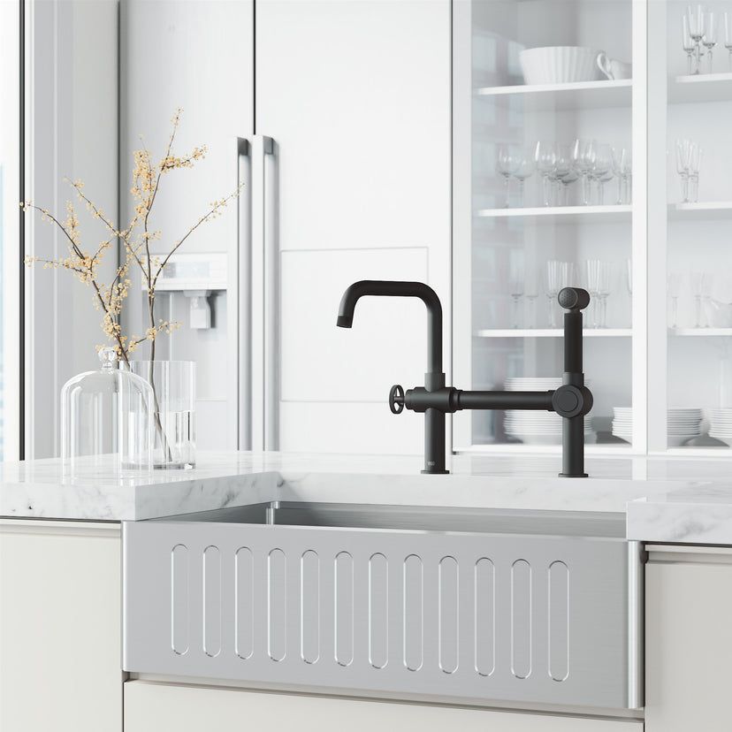 Cass Kitchen Faucet With Sprayer
