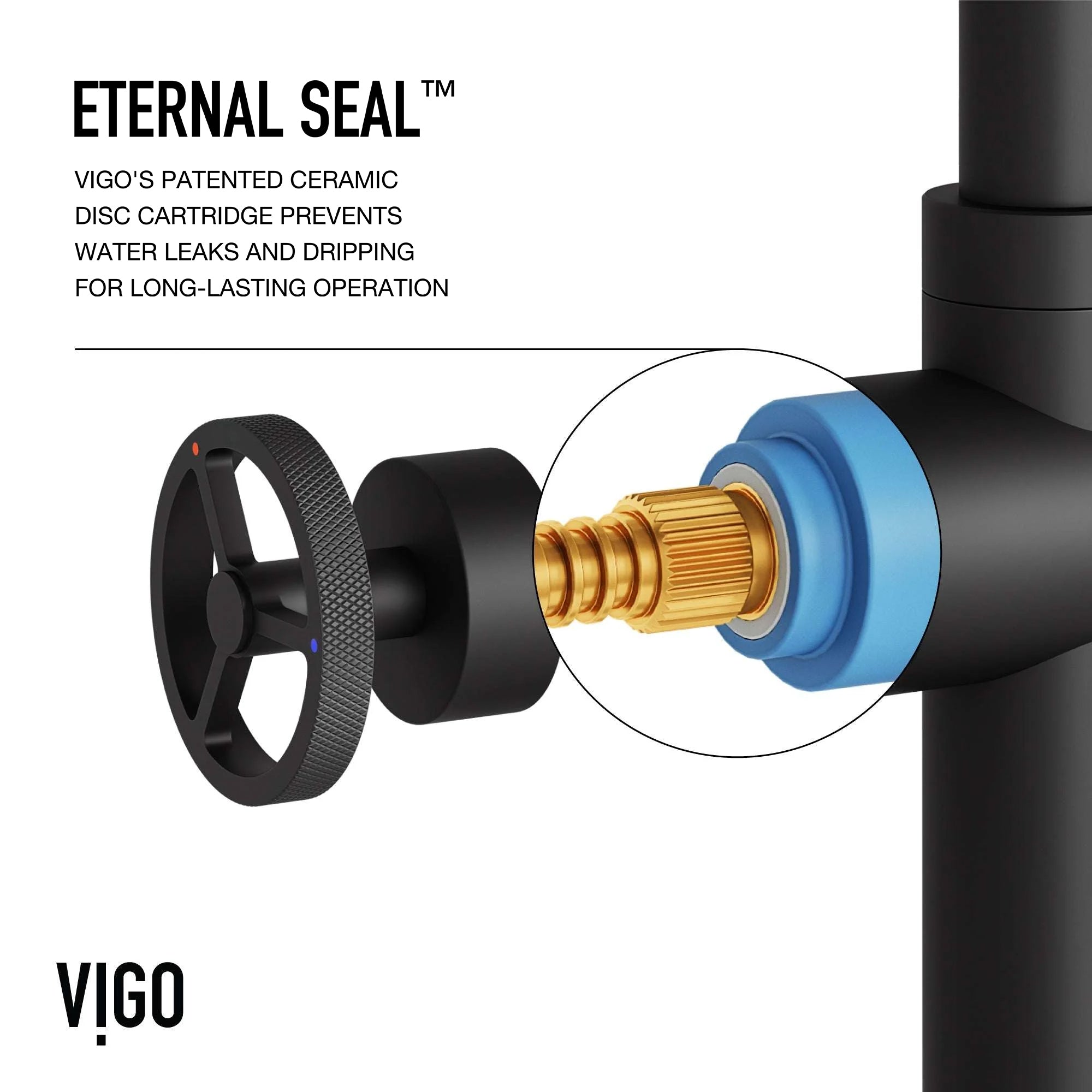 High-arc kitchen faucet with ceramic valve and side spray activation