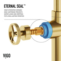 Chrome kitchen faucet with pull-out side sprayer and industrial bridge design