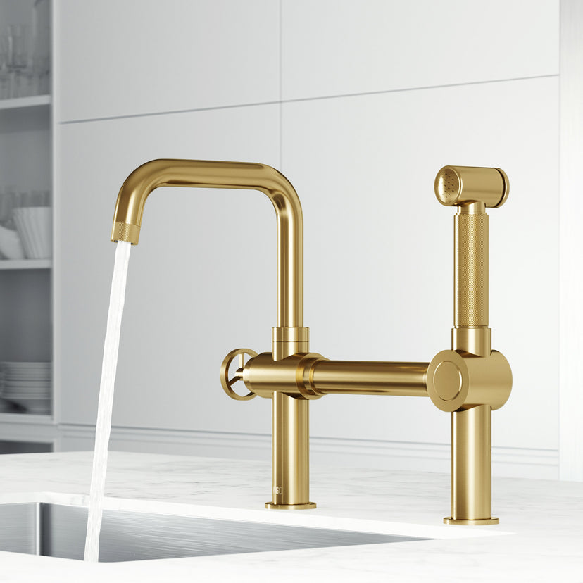 Cass Kitchen Faucet With Sprayer