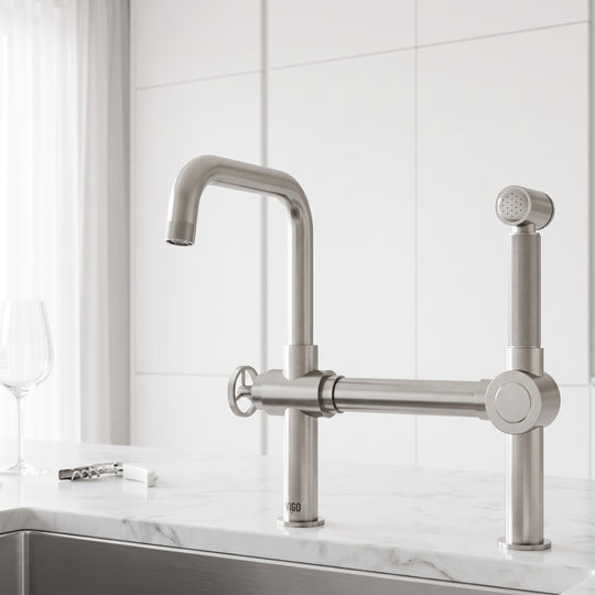 Cass Kitchen Faucet With Sprayer