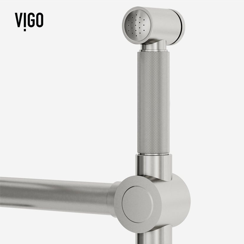 Cass Kitchen Faucet With Sprayer