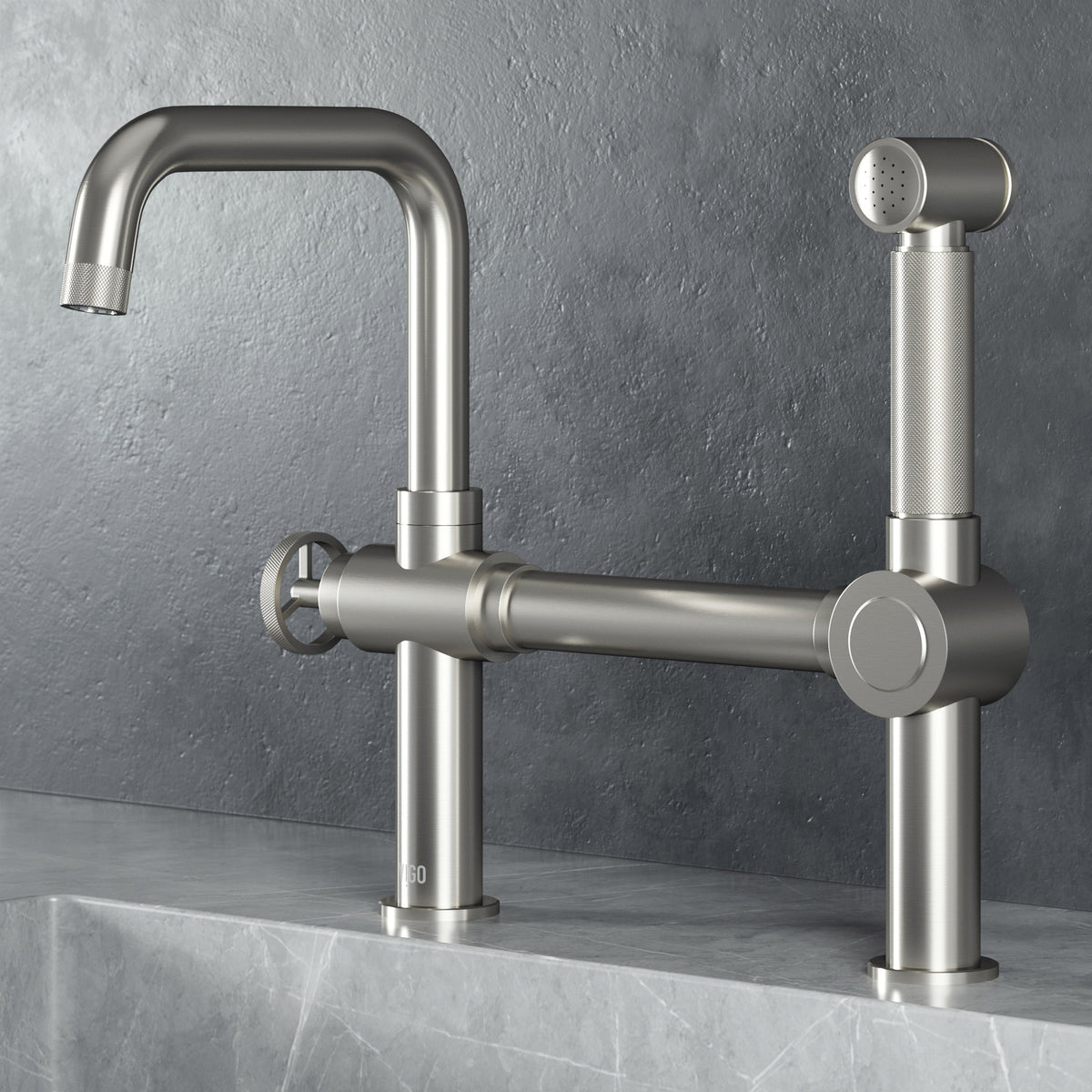 Cass Kitchen Faucet With Sprayer