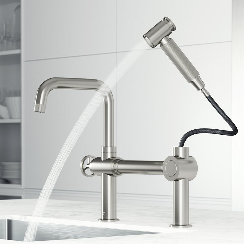 Cass Kitchen Faucet With Sprayer