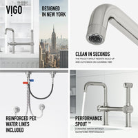 Cass Kitchen Faucet With Sprayer