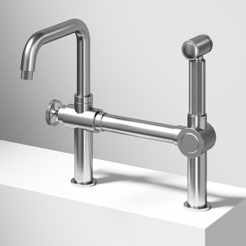 Cass Kitchen Faucet With Sprayer