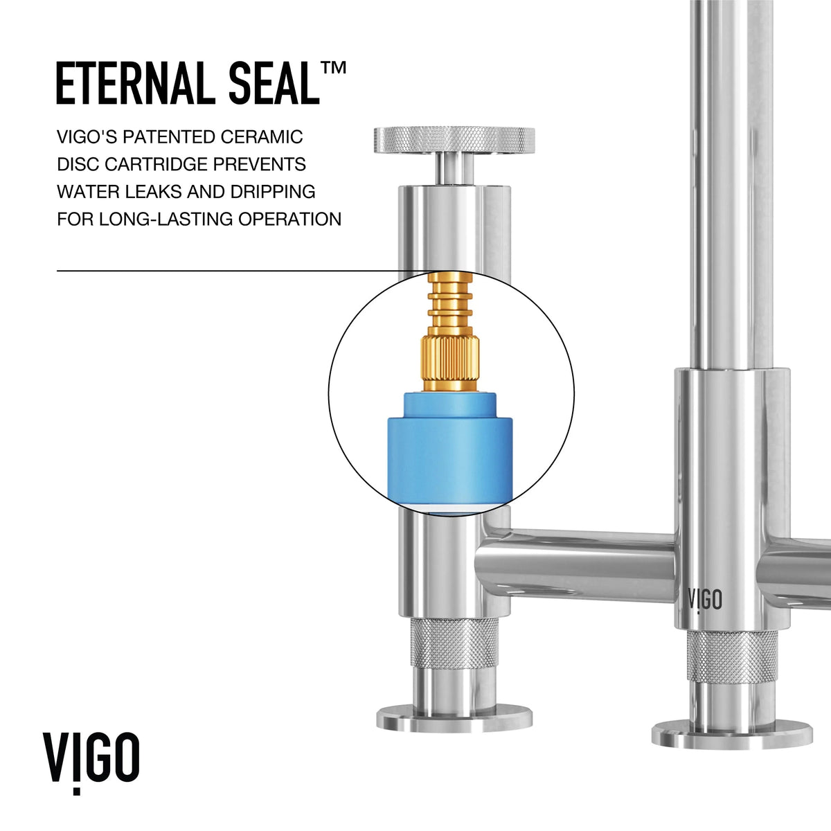 Cass Pull-Out Bridge Kitchen Faucet