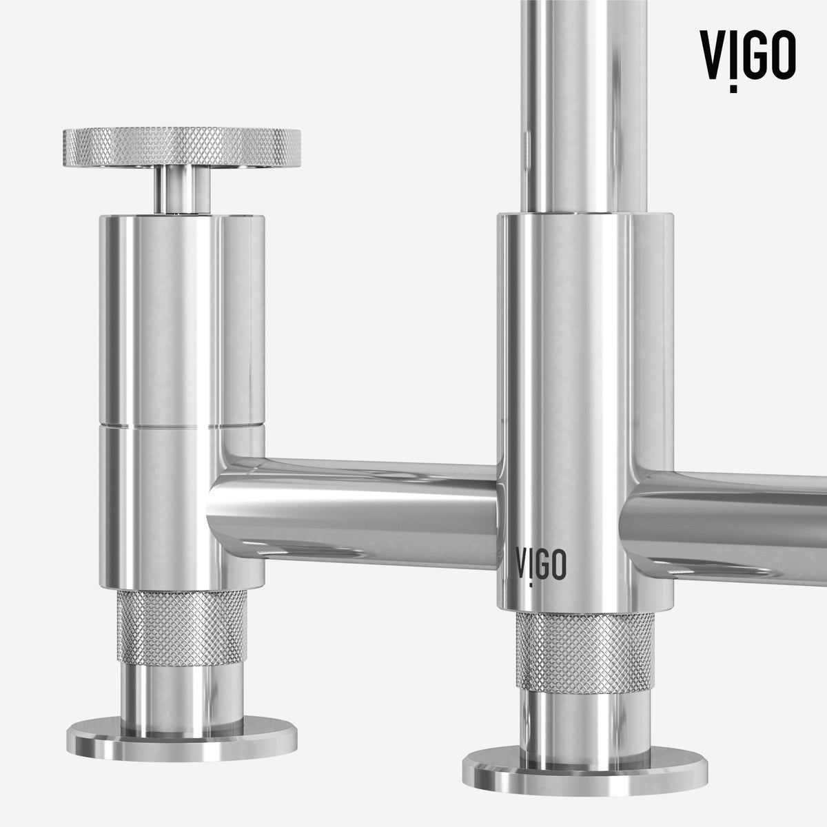 Cass Pull-Out Bridge Kitchen Faucet