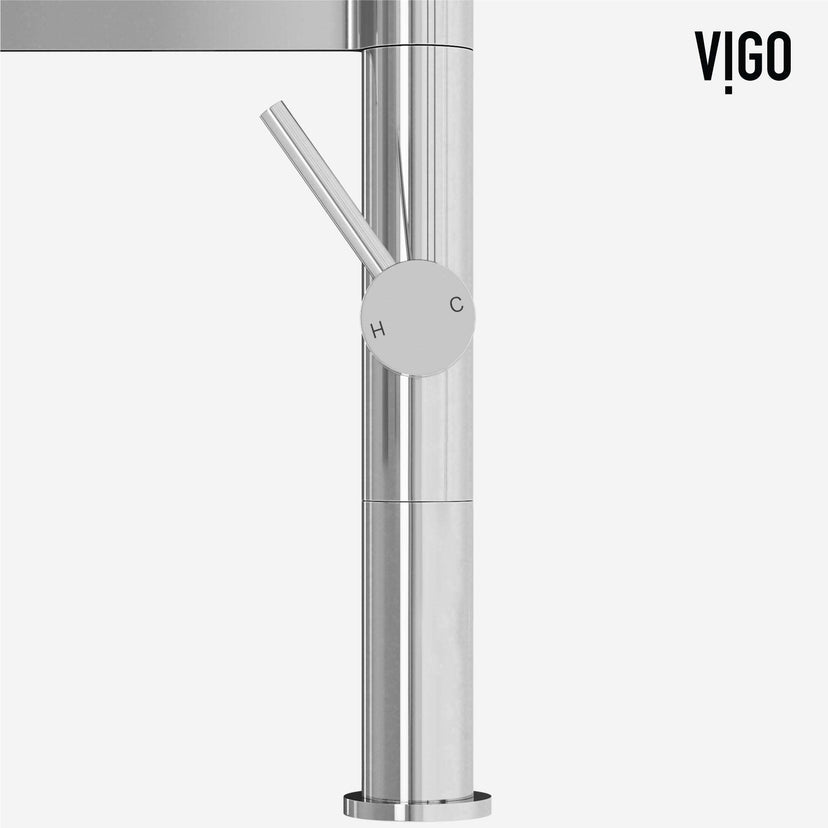 Edison Pro Pull-Down Spray Kitchen Faucet with stainless steel and matte black finish, high-arc spring neck, and triple-mode spray function