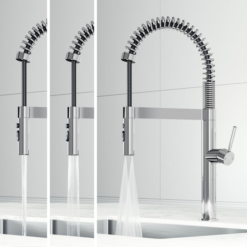 Edison Pro Pull-Down Spray Kitchen Faucet