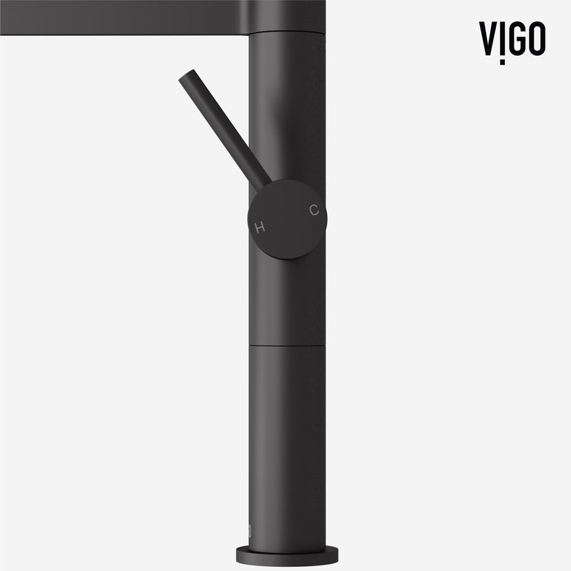 Edison Pro Pull-Down Spray Kitchen Faucet in stainless steel with matte black accents and high-arc spring neck