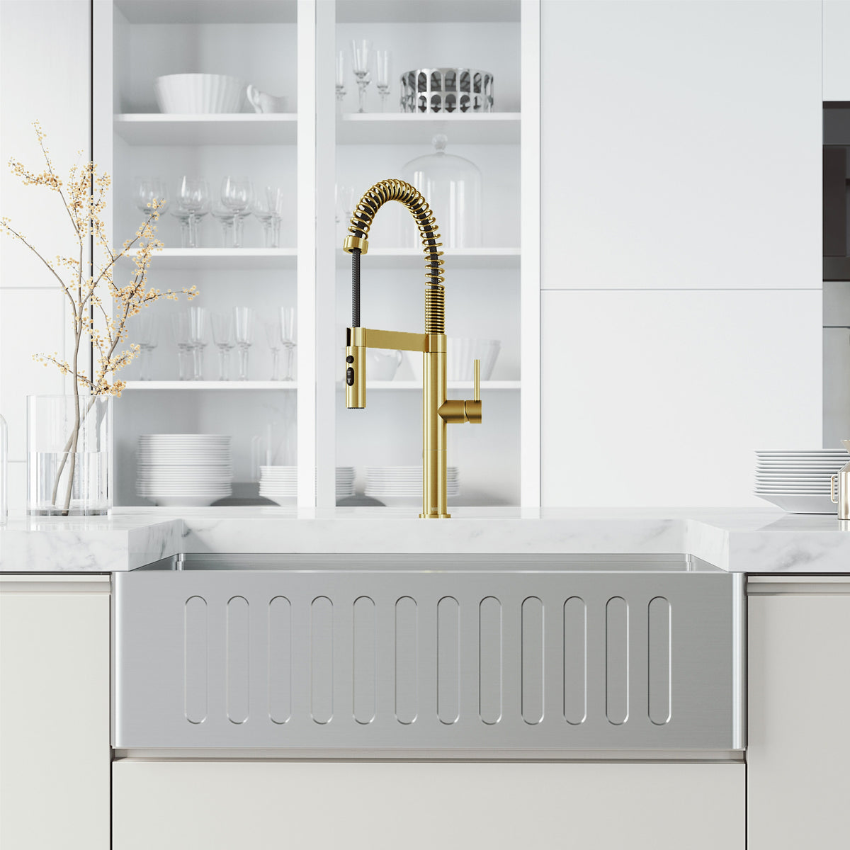 Edison Pro Pull-Down Spray Kitchen Faucet