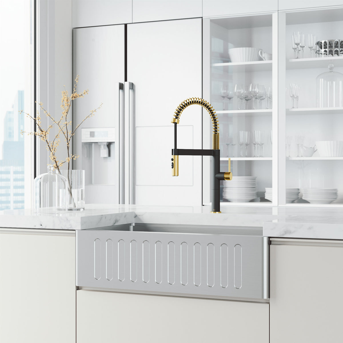 Edison Pro Pull-Down Spray Kitchen Faucet