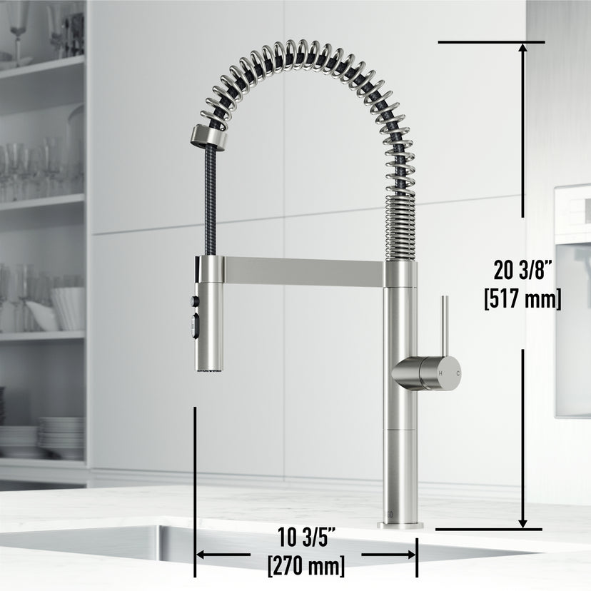 Edison Pro Pull-Down Spray Kitchen Faucet