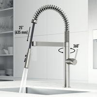 Edison Pro Pull-Down Spray Kitchen Faucet