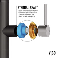 Edison Pro Pull-Down Spray Kitchen Faucet in stainless steel with matte black accents and high-arc spring neck