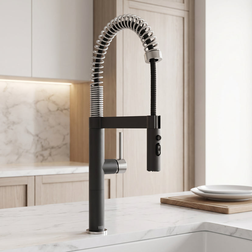 Edison Pro Pull-Down Spray Kitchen Faucet