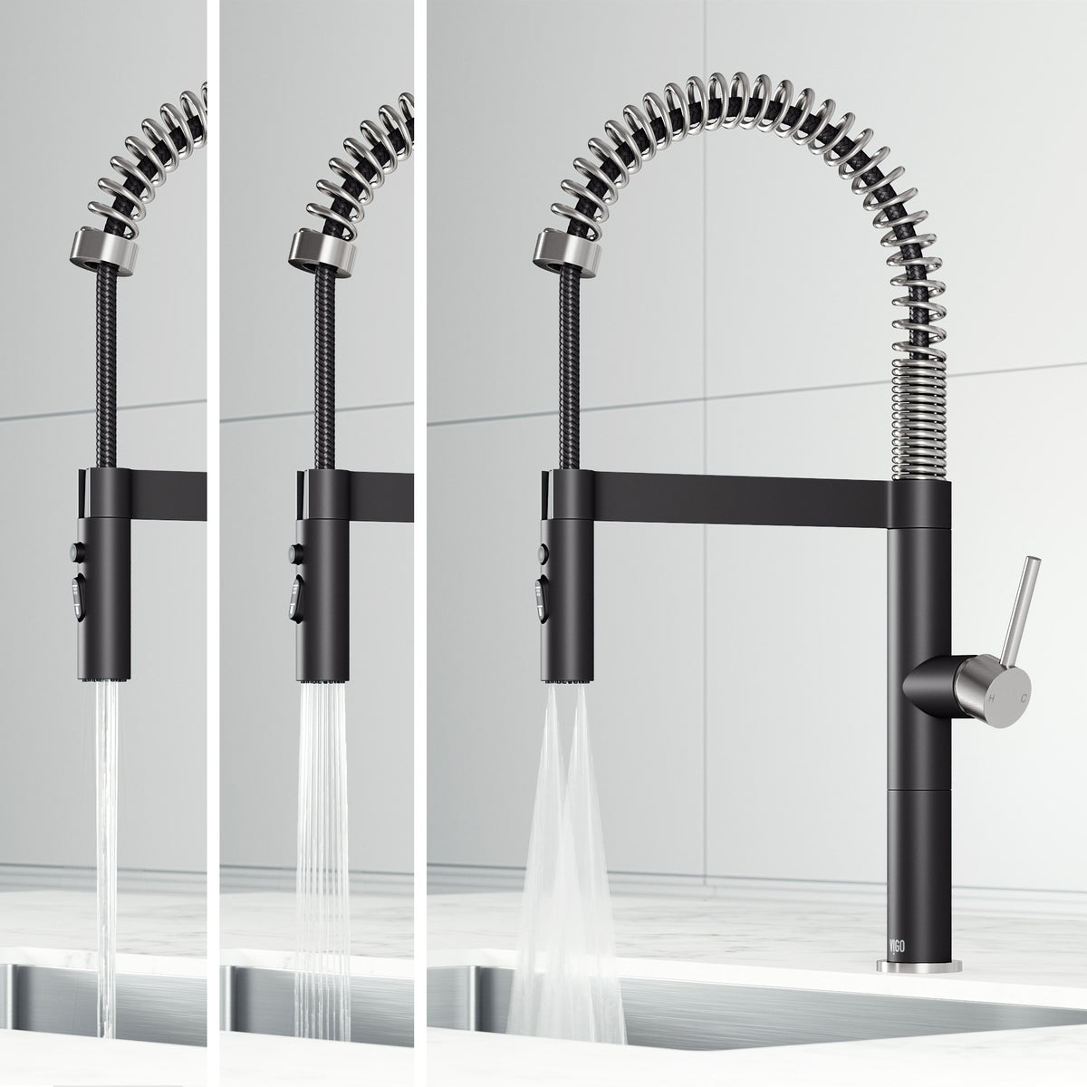 Edison Pro Pull-Down Spray Kitchen Faucet