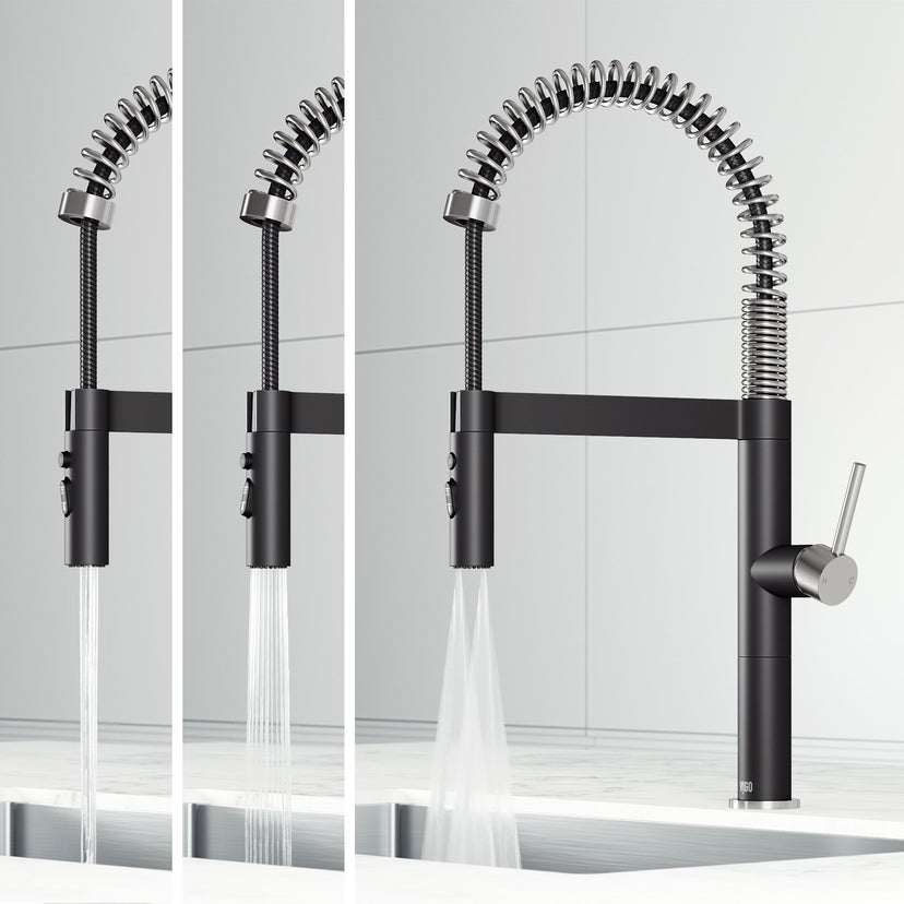 Edison Pro Pull-Down Spray Kitchen Faucet