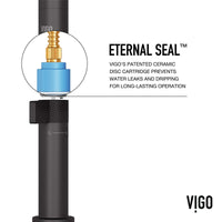 Deck mount kitchen faucet featuring lever handle and spot-resistant matte black surface