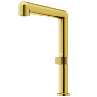 Single mode sprayer kitchen faucet with secure docking and spot-resistant finish