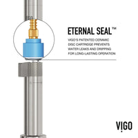 Deck mount kitchen faucet featuring lever handle and spot-resistant stainless steel surface