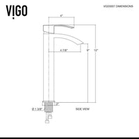Duris Single Handle Single-Hole Bathroom Vessel Faucet
