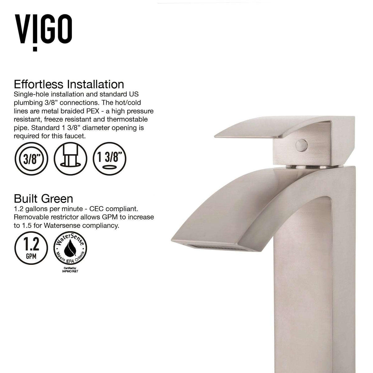Duris Single Handle Single-Hole Bathroom Vessel Faucet