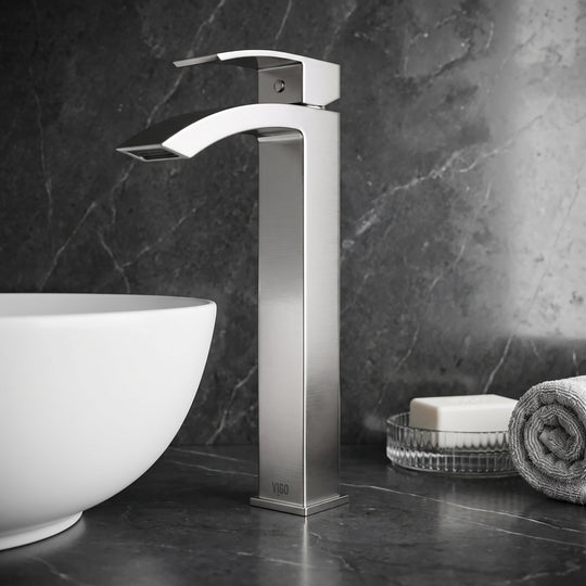 Duris Single Handle Single-Hole Bathroom Vessel Faucet