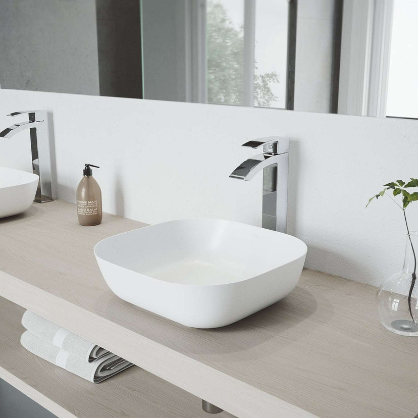Duris Single Handle Single-Hole Bathroom Vessel Faucet