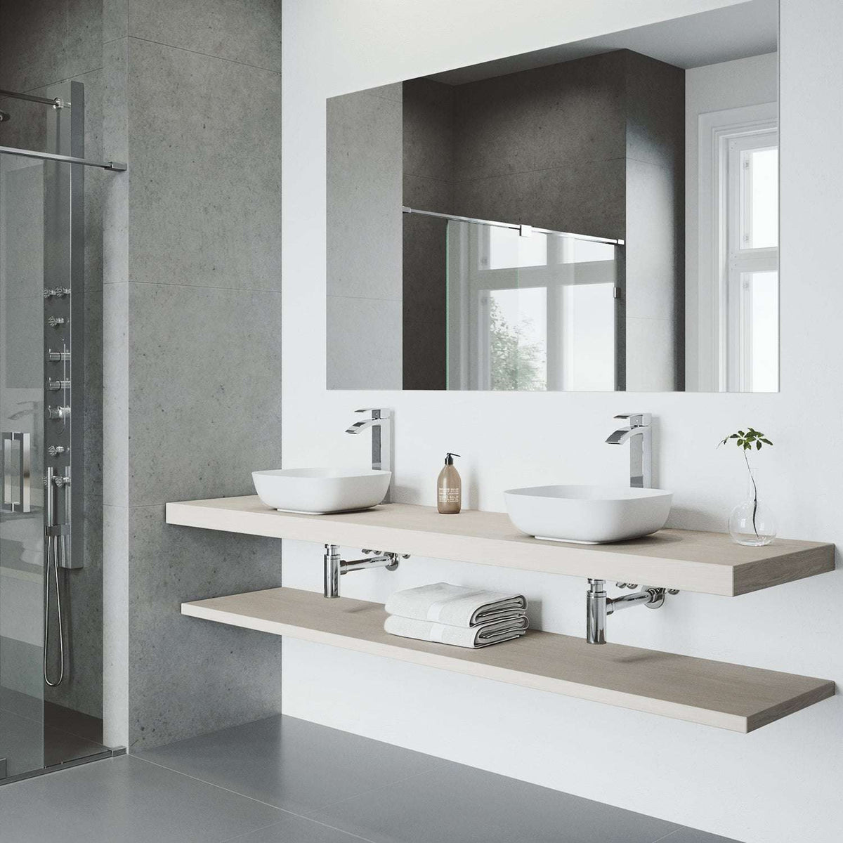 Duris Single Handle Single-Hole Bathroom Vessel Faucet