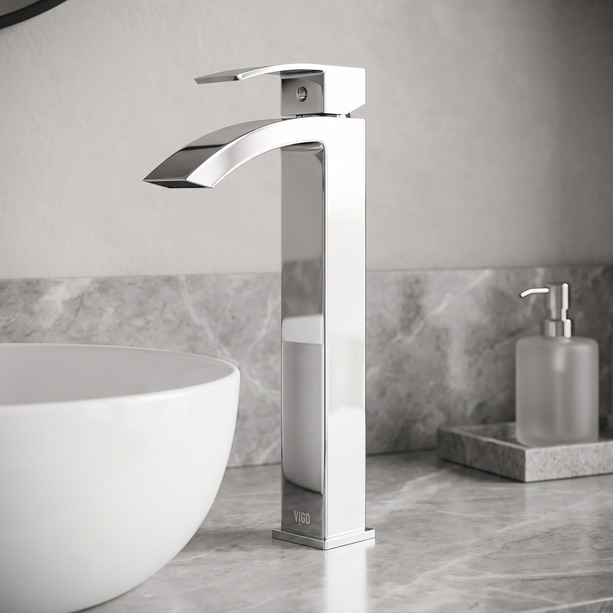 Duris Single Handle Single-Hole Bathroom Vessel Faucet