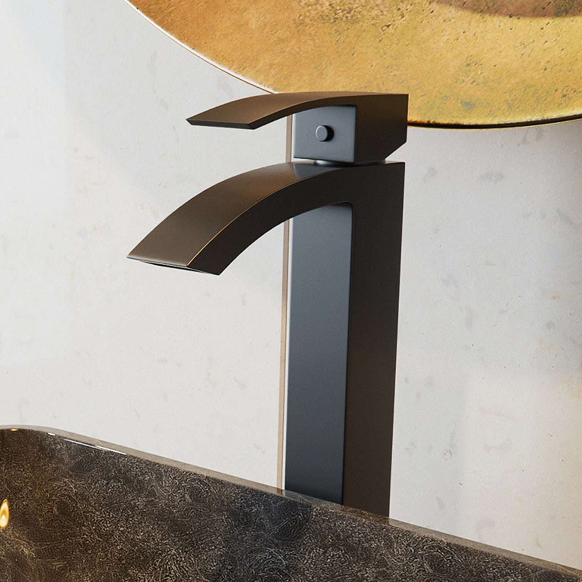 Duris Single Handle Single-Hole Bathroom Vessel Faucet