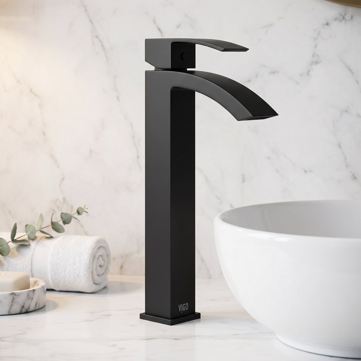 Duris Single Handle Single-Hole Bathroom Vessel Faucet