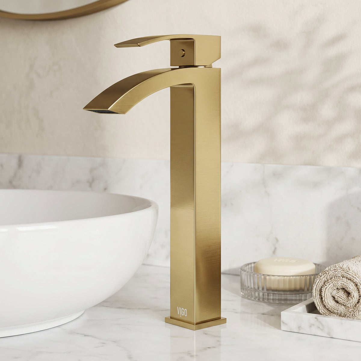 Duris Single Handle Single-Hole Bathroom Vessel Faucet
