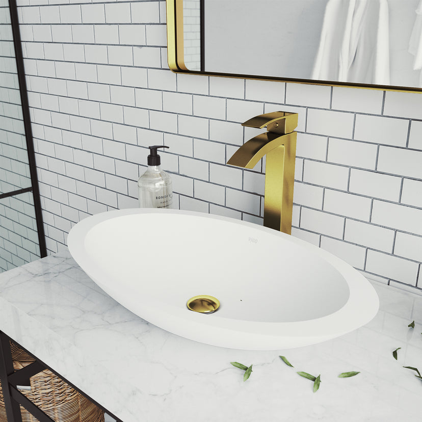 Duris Single Handle Single-Hole Bathroom Vessel Faucet