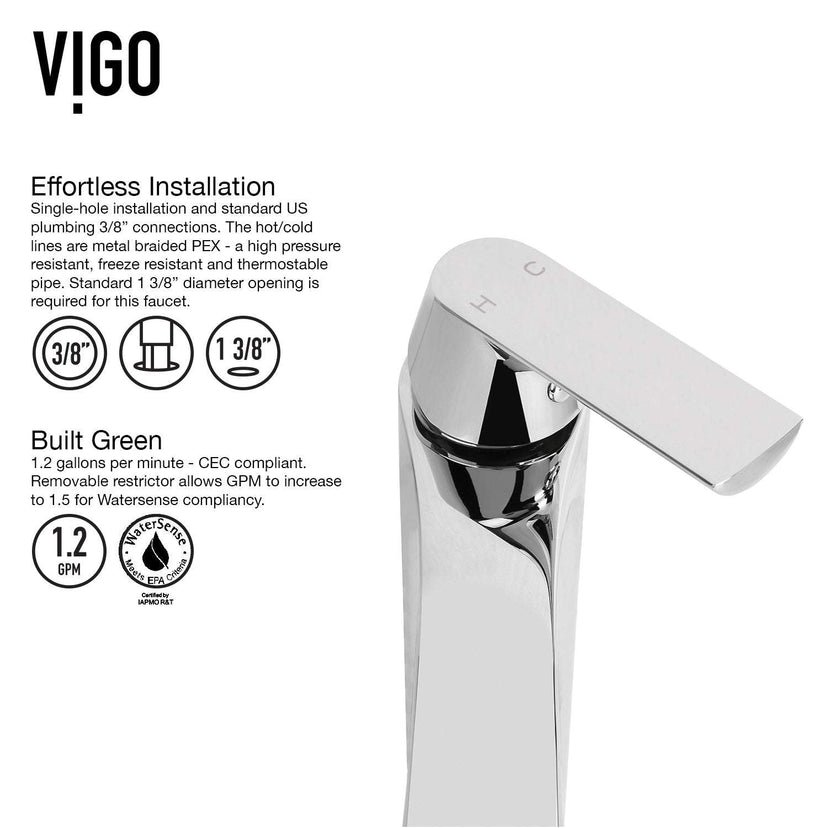 Linus Vessel Sink Faucet