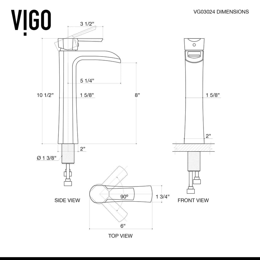Paloma Vessel Sink Faucet
