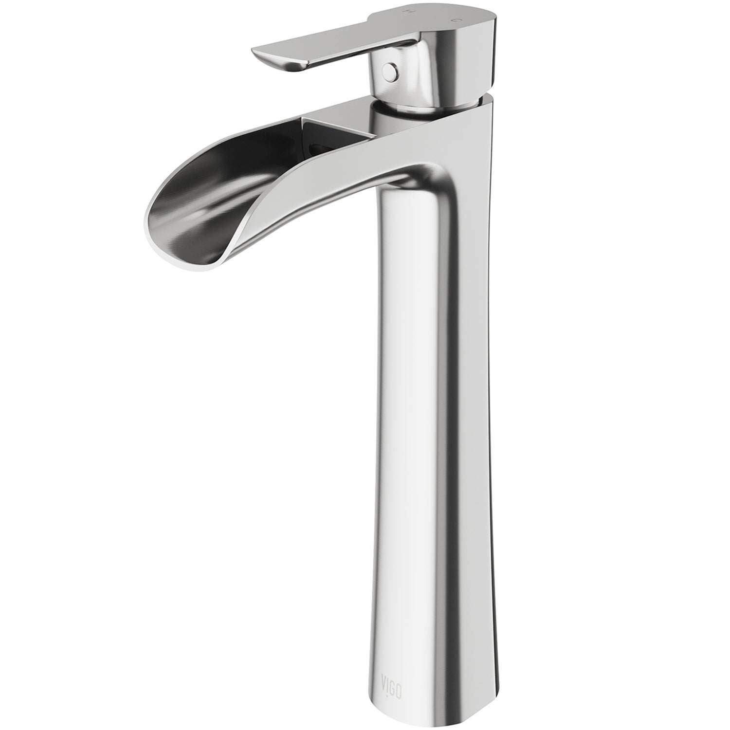 Contemporary bathroom faucet set with drip-free ceramic disc cartridge