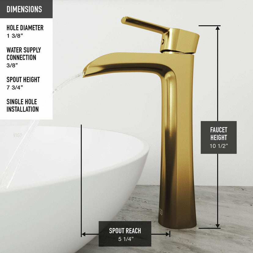Paloma Vessel Sink Faucet