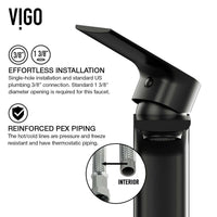Brass faucet with high arc spout and tarnish-resistant finish