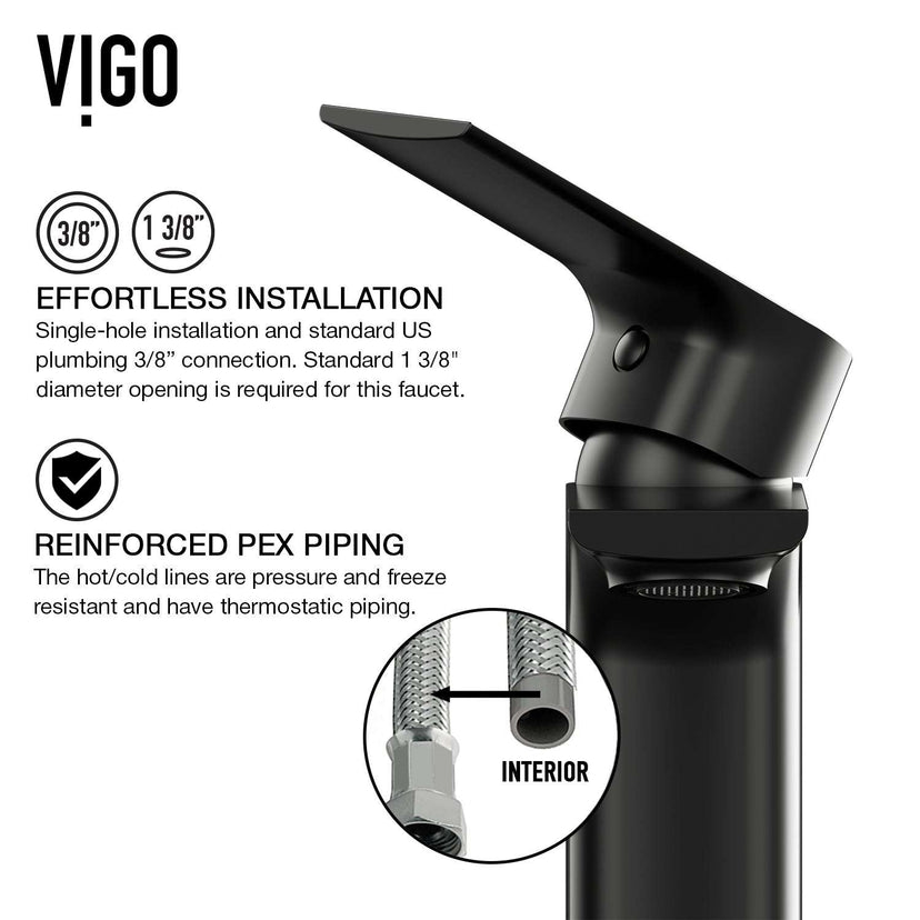Brass faucet with high arc spout and tarnish-resistant finish