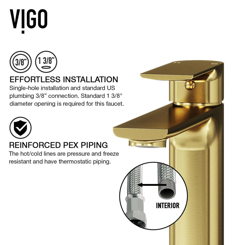 Modern deck-mounted faucet with ceramic disc valve and low flow design