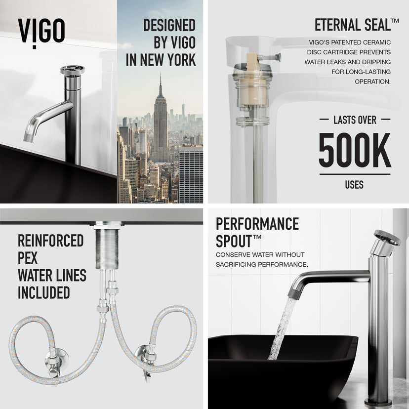 Cass Vessel Sink Faucet
