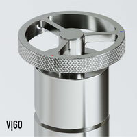 Vessel faucet with all mounting materials included and brass construction