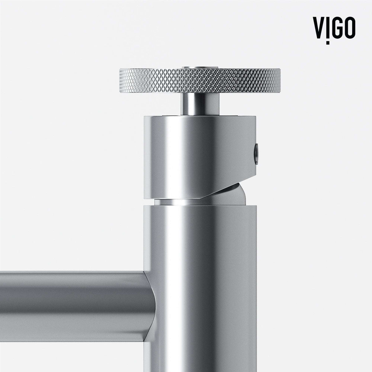 High arc spout faucet with ceramic disc cartridge and easy installation
