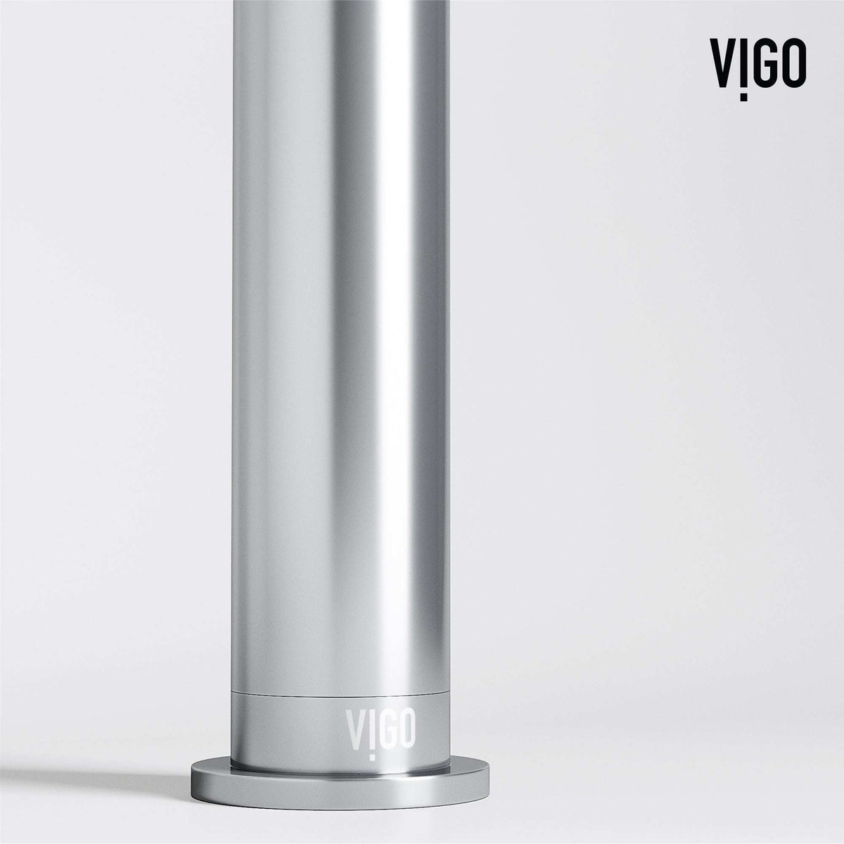 Modern bathroom faucet with 12-inch assembled height and low flow