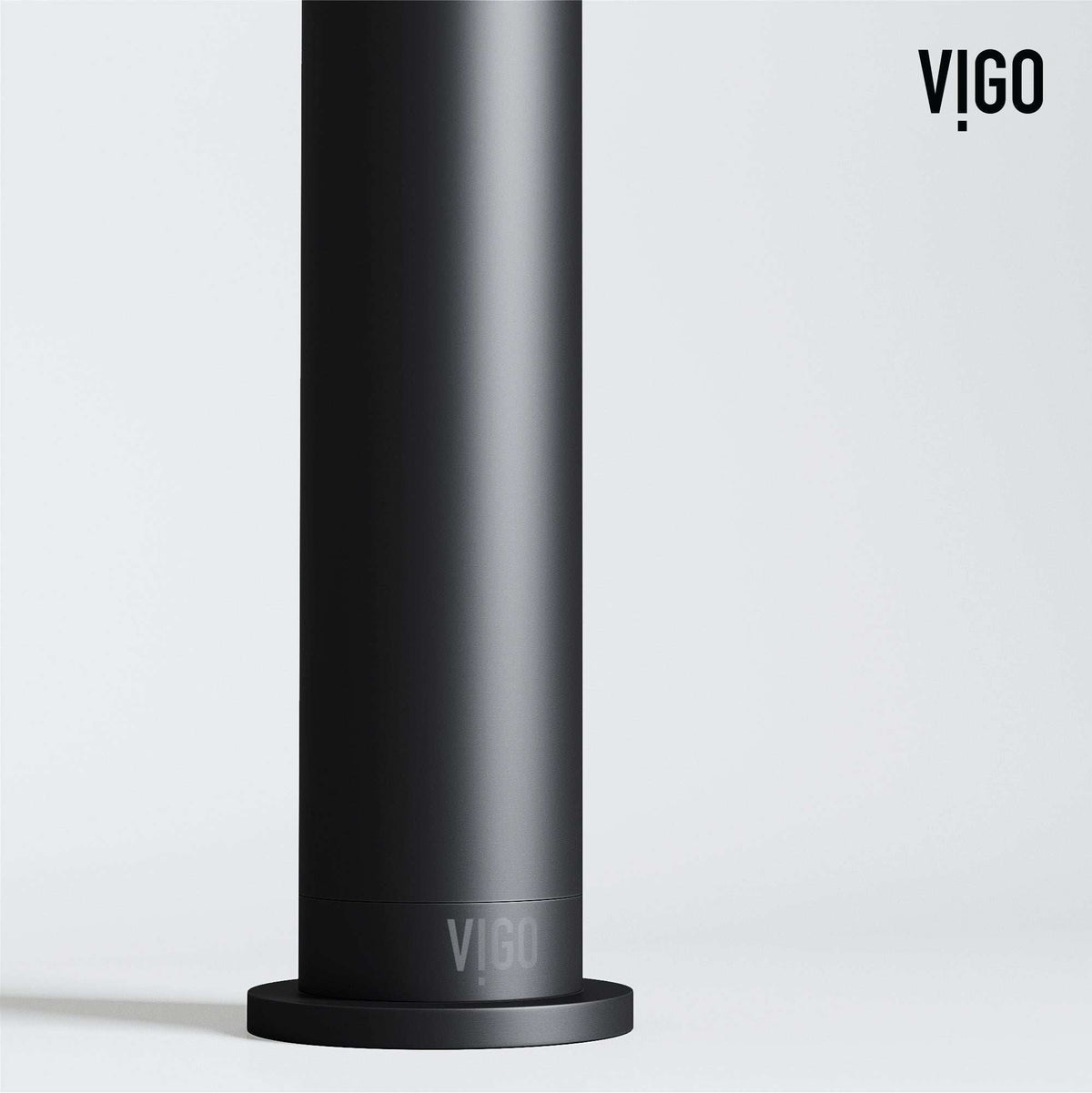 Modern bathroom faucet with 12-inch assembled height and low flow