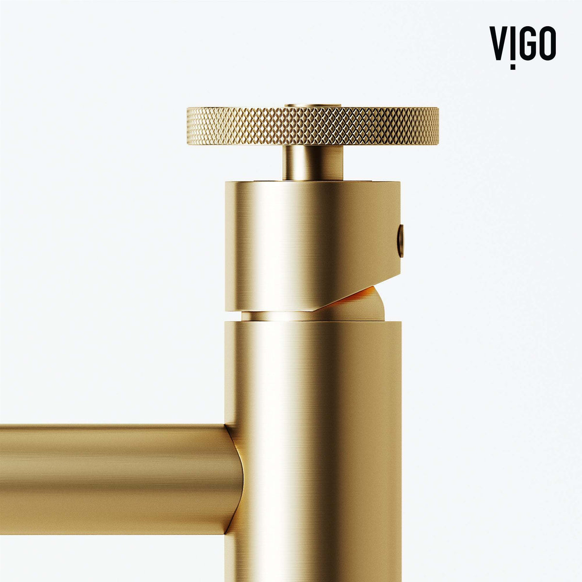 High arc spout faucet with ceramic disc cartridge and easy installation